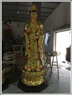 杨柳观音铜雕象